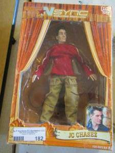 lot 182 image: N SYNC doll new in package   - J C CHASEZ