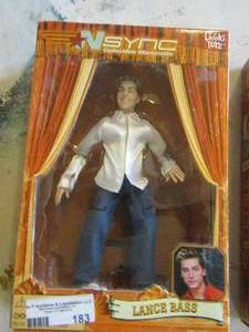 lot 183 image: N SYNC doll new in package   LANCE BASS