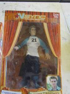 lot 20 image: NSYNC - Justin Timberlake figurine new in box