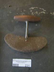 lot 231 image: vintage handled chopper