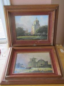 lot 314 image: qty 2 framed art