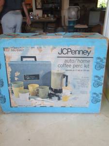 lot 569 image: J C Penny autohome coffee perc kit