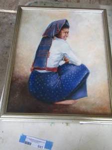 lot 641 image: FRAMED ART BY WENG 88