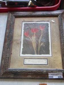 lot 656 image: 1714 framed art