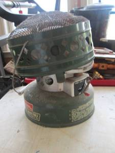 lot 663 image: propane Coleman heater