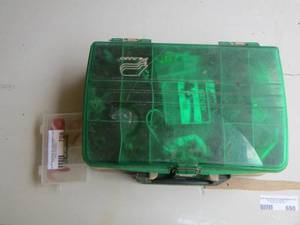 lot 708 image: fishing tackle box