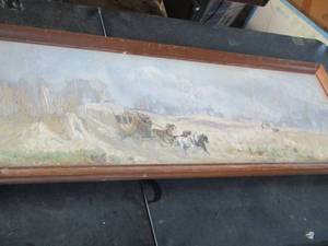 lot 932 image: hand painted horse photo- 1648