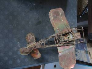 lot 949 image: vintage metal art