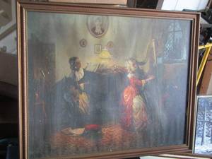 lot 963 image: 2632 vintage framed photo