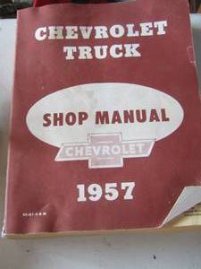 lot 975 image: Chevrolet truck shop Manuel 1957
