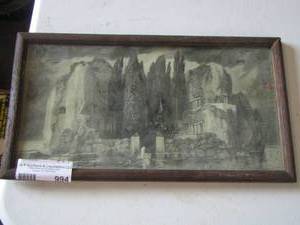 lot 994 image: 814 vintage art