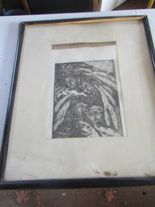 lot 1006 image: many faces art- 3024