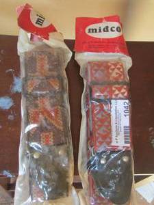 lot 1042 image: 2 new deluxe musical guitar straps