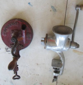 lot 1061 image: meat grinders