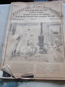 lot 1146 image: pictorial cracker barrel from January 1977