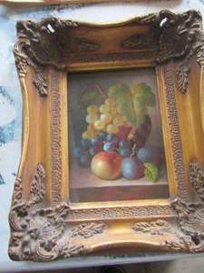 lot 1147 image: framed fruit art