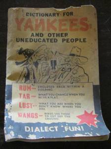 lot 1160 image: dictionary for yankees