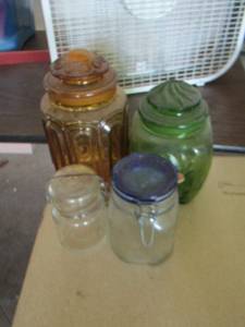 lot 1168 image: various vases- canisters