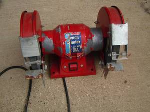 lot 1177 image: HOMIER 34HP Bench grinder