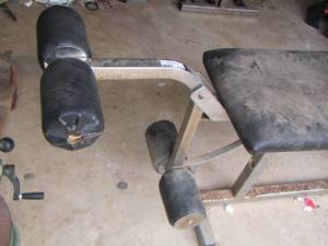 lot 1193 image: work out bench