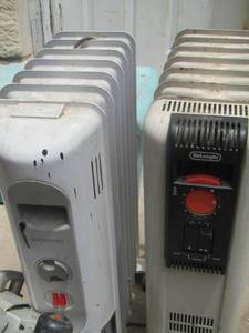 lot 1201 image: 2 electric heaters