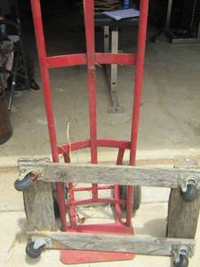 lot 1202 image: red dolly and furniture dolly