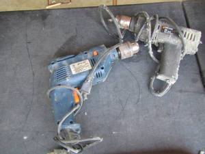 lot 1115 image: 2 electric drills