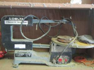 lot 1130 image: delta 16 scroll saw