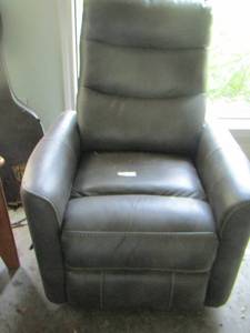 lot 1138 image: rocking reclining green room chair
