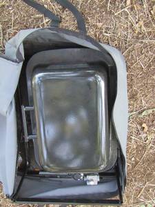 lot 1273 image: R V O PORTABLE GRILL IN A BAG