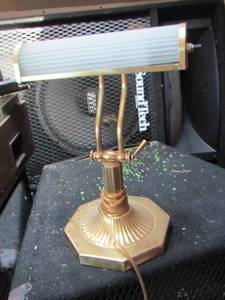 lot 1293 image: vintage desk lamp