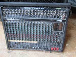 lot 1299 image: Soundtech Mixer Console  st-162