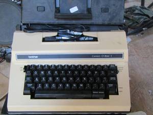 lot 1324 image: brother type writer