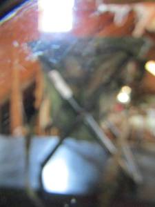 lot 1329 image: camo hunting chair with side storage