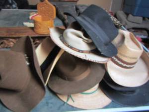 lot 1331 image: western hat lot all brands and sizes