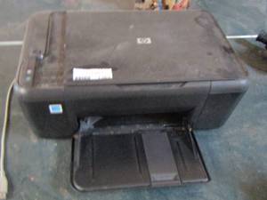 lot 1365 image: hp deskjet f2480 printer with cord