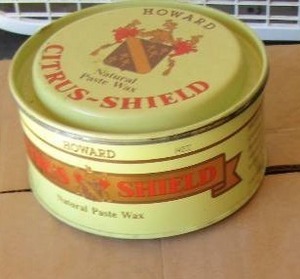 lot 1698 image: Howard citrus shield natural paste wax