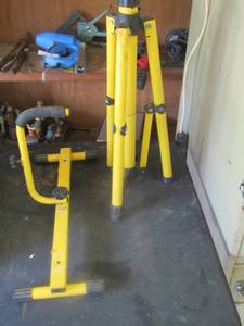 lot 1725 image: TRIPOD POSSIBLY FOR A LIGHT SETUP