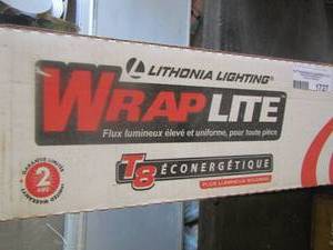 lot 1727 image: Lithonia lighting wrap lite 127n4c lights