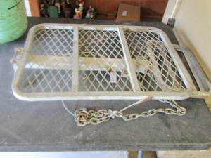 lot 1749 image: folding metal platform