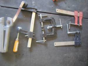 lot 1759 image: lot of small clamps