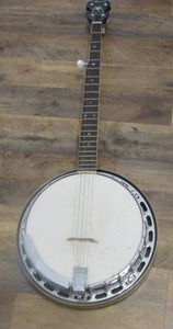 lot 1864 image: 5 string alvery banjo