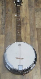 lot 1861 image: Franciscan Remo weather king banjo head only