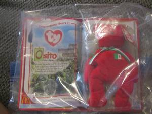 lot 1766 image: ty beanie baby osito the bear