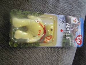 lot 1767 image: ty beanie baby maple the bear