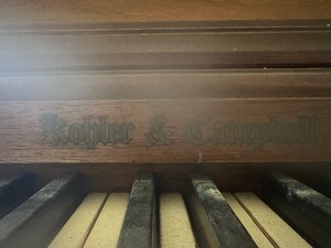 lot 1576 image: Piano Kohlent Campbell heirloom quality piano 63303