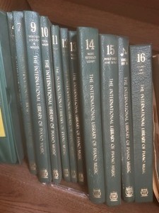 lot 1874 image: THE INTERNATIONAL LIBRARY OF PIANO MUSIC  VOL. 4, 7, 9, 10, 11, 12, 13, 14, 15, 16