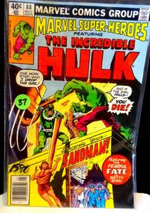 lot 37 image: Marvel Comics The Incredible Hulk #88 May Sincerely Yours The Sandman Rare $$