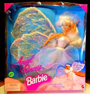 lot 67 image: BIG $ LOT - Angel Princess Barbie 1996-15911 in Box Sealed