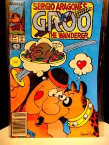 lot 79 image: GROO THE WANDERER #32 MARVEL COMICS OCTOBER 1987